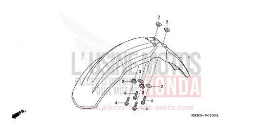 AILE AVANT XR125L4 de 2004